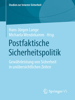 cover image of Postfaktische Sicherheitspolitik